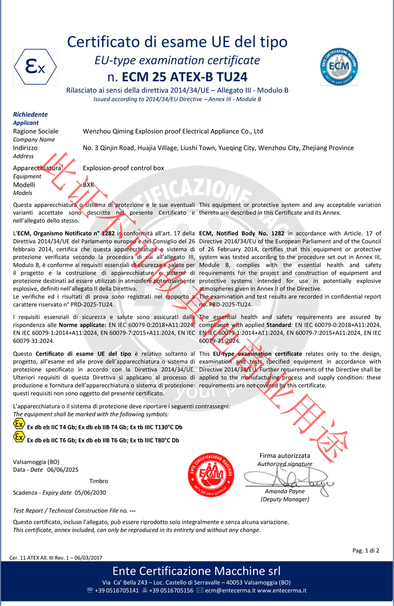 ECM-25-ATEX-B-TU24BXK